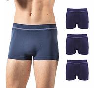 Risalti Mens Boxers Microfibre 3 Pcs - Men's Boxer Shorts More Breathable Than Mens Cotton Boxers, Mens Underwear Trunks, Mens Underwear, Seamless Boxers For Men - Made In Italy