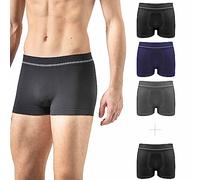 Risalti Mens Boxers Microfibre 3 Pcs - Men's Boxer Shorts More Breathable Than Mens Cotton Boxers, Mens Underwear Trunks, Mens Underwear, Seamless Boxers For Men - Made In Italy