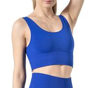 Risalti Sports Bras Women Top Ribbed Ilena - Bras For Women Microfibre, Sports Bra, Women's Bras, Womens Tops Breathable, Crop Tops For Women, Longline Sports Bra Seamless - Made In Italy