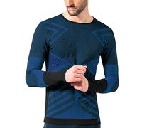 Risalti Thermal Top for Men Long Sleeved Energy - Mens Thermal Top Breathable Microfibre, Men's Thermal Tops Technical, Thermal Underwear Mens Seamless, Thermal Base Layer - Made in Italy