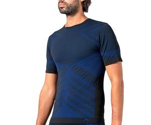 Risalti Thermal Top for Men Short Sleeved Energy - Mens Thermal Top Breathable Microfibre, Men's Thermal Tops Technical, Thermal Underwear Mens Seamless, Thermal Base Layer - Made in Italy