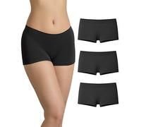 Risalti Underwear Women Boxer Bamboo 3 pcs - Seamless Knickers For Women, Knickers For Women Multipack, Womens Underwear, Ladies Boxers, Womens Clothes, Ladies Knickers - Made in Italy