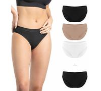 Risalti Underwear Women Classic Microfibre 3 Pack - Women's Knickers Seamless, Pants For Women, Womens Underwear Multipack, Softer Than Cotton Underwear Women, Ladies Knickers - Made In Italy