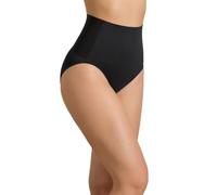 Risalti Women's Control Knickers Tummy Control High Waisted - Seamless Underwear, No Roll Shapewear Microfibre - Made in Italy Black