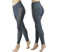 Risalti Women's Leggings Push Up Sculpt - Womens Leggings High Waisted, Sports Leggings Women, Seamless Leggings, Butter Leggings, Ladies Leggings, Yoga Pants for Women - Made in Italy