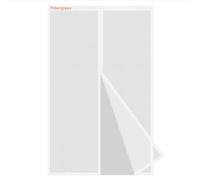 Risareyi Magnetic Fly Screens for Doors in Fiberglass, 90x205cm, White