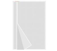 Risareyi Side Opening Magnetic Fly Screens for Doors 120x215cm, Reinforced White Fibreglass Mesh, Reversible Patio Door Fly Screen Curtain Mosquito Net, Anti Mosquito, with Powerful Magnets
