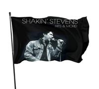 RISATERON Shakin Polyester Flags 3 X 5 Ft Stevens Decorations for Indoor Outside