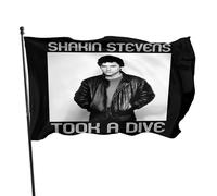 RISATERON Shakin Polyester Flags 3 X 5 Ft Stevens Decorations for Indoor Outside