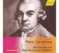 Rische/Berliner Barock - C.P.E. Bach: Piano Concertos