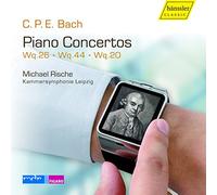 Rische/Kammersymphonie - CPE Bach: Piano Concertos Wq26, Wq44 & Wq20