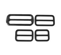 Risdany 10Pcs 25-50mm Metal Three-Way Sliding Ring Buckle, Adjustable Webbing Hook, Suitable for Shoulder Strap Diy Making Accessories,32mm