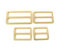 Risdany 10Pcs 25-50mm Metal Three-Way Sliding Ring Buckle, Adjustable Webbing Hook, Suitable for Shoulder Strap Diy Making Accessories,50mm