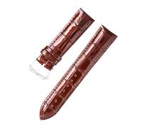 Risdany 12-22mm, Unisex Patent Leather Strap; High-Gloss Finish; Stylish and Casual Style; Replaceable Watch Accessories.,Deep Brown,22mm
