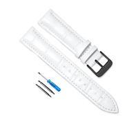 Risdany 12-24mm Universal Replacement Leather Strap, Soft and Comfortable to The Touch, Suitable for Everyday Wear, Universal Size.,18mm