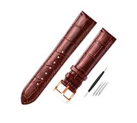 Risdany 14-23mm Men's Unisex Leather Strap, Stylish and Casual Style, Classic and Durable, Replaceable Strap Accessories,23mm