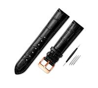 Risdany 14-23mm Men's Unisex Leather Strap, Stylish and Casual Style, Classic and Durable, Replaceable Strap Accessories,18mm