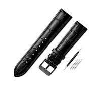 Risdany 14-23mm Men's Unisex Leather Strap, Stylish and Casual Style, Classic and Durable, Replaceable Strap Accessories,21mm