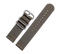 Risdany 18mm/20mm/22mm/26mm Width, Nylon Watch Strap, Canvas Universal Men'S Watch Strap, Replacement Accessory,24mm