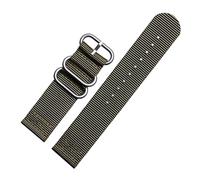 Risdany 18mm/20mm/22mm/26mm Width, Nylon Watch Strap, Canvas Universal Men'S Watch Strap, Replacement Accessory,26mm