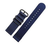 Risdany 18mm/20mm/22mm/26mm Width, Nylon Watch Strap, Canvas Universal Men'S Watch Strap, Replacement Accessory,24mm