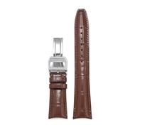 Risdany 20-22mm, Men's Quick-Release Leather Strap with Convenient Folding Clasp, Ensuring a Secure Fit and Easy Style Changes.,22mm
