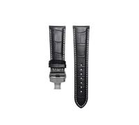 Risdany 21-24mm, Men's Leather Strap with Safety Pin Buckle, Universal Replacement Parts for Traditional Watch Series.,23mm