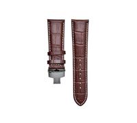 Risdany 21-24mm, Men's Leather Strap with Safety Pin Buckle, Universal Replacement Parts for Traditional Watch Series.,18mm