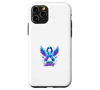 Rise Above Awareness Ribbon Wings Motivation Case for iPhone 11 Pro