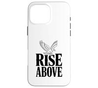 Rise Above: Eagle Soaring High Inspirational Case for iPhone 16 Pro Max