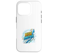 Rise Above Growth Mindset Motivation Design Case for iPhone 16 Pro