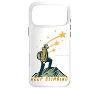 Rise Above Mountain Peak Silhouette Inspiration Case for iPhone 17 Pro Max