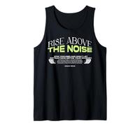 Rise Above The Noise - Urban Typography Streetwear Tank Top
