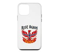 Rise Again Norway Flag Phoenix From Flames Norse Firebird Case for iPhone 12 mini