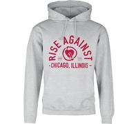 Rise Against Classic Arch Hoodie mottled grey XXL