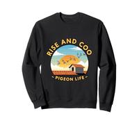 Rise And Coo Pigeon Life Morning Loft Vibes Sweatshirt