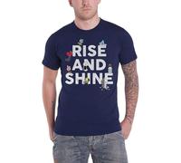 Rise And Shine Cotton T-Shirt BT21 Navy M