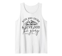 Rise and Shine Give God the Glory Isaiah 60:1 Tank Top