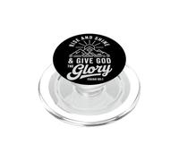 Rise and Shine & Give God the Glory Motivational Quote PopSockets PopGrip for MagSafe