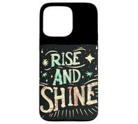 Rise and Shine Graphic Costume for a Bright Start Case for iPhone 15 Pro Max