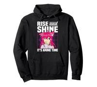 Rise And Shine It's Anime TIme Cosplay Kawaii Pullover Hoodie