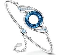 "Rise From the Ashes" Phoenix Bracelet with Austrian Crystals, Adjustable Bangle for Women, Symbol of Luck and Renewal, Packaged in Jewelry Box