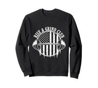 Rise & Grind Club USA Flag Sweatshirt