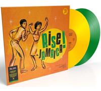 RISE JAMAICA LP x 2 Jamaican Independence Special - Various GREEN YELLOW VINYL