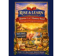 Rise & Learn Curriculum: Grade 1 ELA - Quarter 1 & Quarter 2 Standards-Aligned Bundle: Units 1-12 • Short Vowels, Blends & Digraphs • First Half of ... and Learn Curriculum Grade 1 ELA Series)