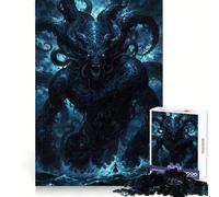 Rise of The Leviathan 1000 Pieces Jigsaw Puzzles for Teenagers Logic Train Toy Quiet Fun Smooth Cut Lovely Gift (50x75cm)