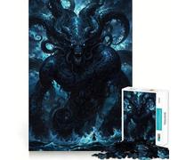 Rise of The Leviathan Jigsaw Puzzle 1000 Piece for Adults Intellect Toy Soothing Fun Precise Cut (38x52cm)