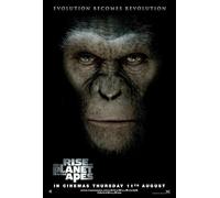 Rise of the Planet of the Apes 2011 3 RED169 A2 Poster on Photo Paper - Borderless Movie Art Cult Film Images Classic Iconic 70s 80s 90s Vintage Retro Home Wall Decor Pictures Printing Modern Artwork