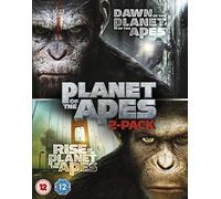 Rise Of The Planet Of The Apes/Dawn Of The Planet Of The Apes [Blu-ray]