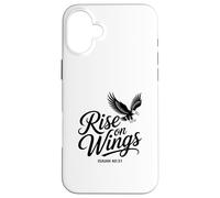 Rise On Wings Isaiah 40:31 Eagle Design Case for iPhone 16 Plus